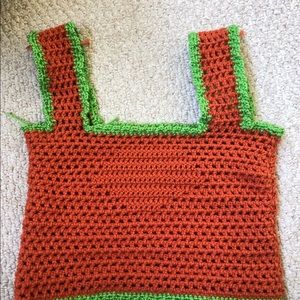 Crochet vest